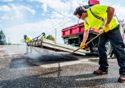 Duramax Asphalt Repaving